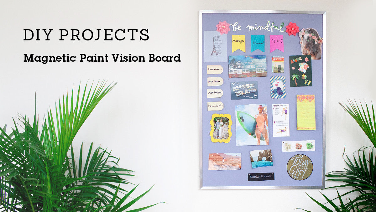 Magnetic Paint Vision Board